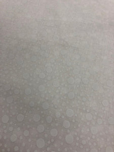 White On White Blank Quilting By the 1/2 Yard Morning Mist III Dot