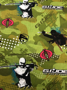 Quilting Fabric By 1/2 The Yard GI Joe Year of Joe