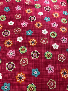 Quilting Fabric By The 1/2 Yard Makower Bohemia