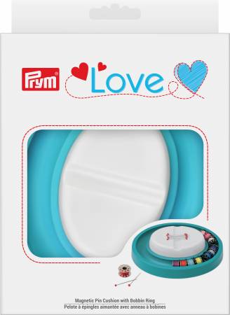 Prym Love Quilting & Fabric Notions Magnetic Pin Cushion with Bobbin Ring