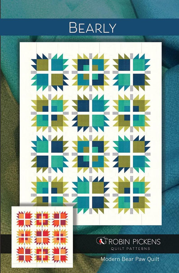 Bearly Quilt Top Kit Robin Pickens 73*73