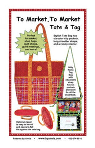 ByAnnie Pattern To Market To Market Tote & Tag