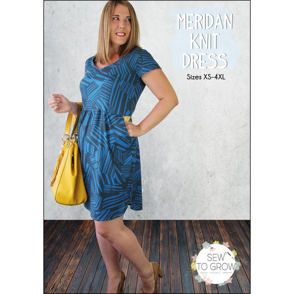 Meridan Knit Dress Pattern