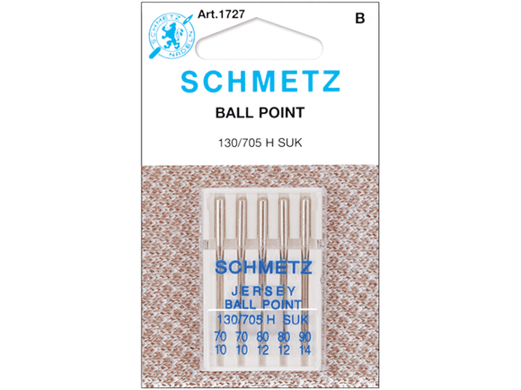 5 Schmetz Jersey/Ball Point Needles